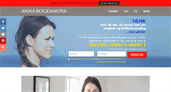 Desktop Screenshot of annabogdanova.dk